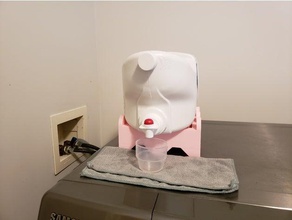 laundry detergent holder household 3d print model - Mito3D