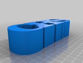 cuba alta scuola altri personalizzato 3d print model - Mito3D