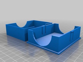 esplode gattino scatola di carta giochi personalizzato 3d print model - Mito3D