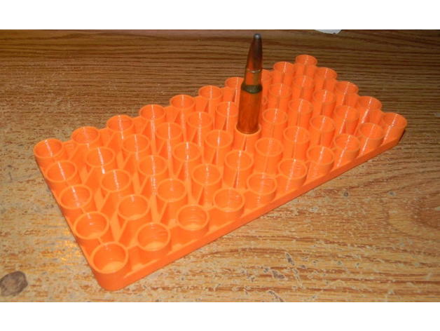 yet another ammo loading block sport outdoors reloading 3D print model - Mito3D