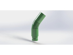 8 13mm bendy straw drip tip diy ecig 3d print model - Mito3D