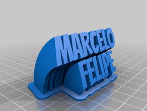 marcelo felipe office customized 3d print model - Mito3D
