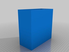 caixa de bateria 12 volts aquário fonte alimentação backup animais estimação 3d print model - Mito3D