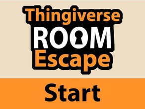 thingiverse room escape tre start puzzles 3d print model - Mito3D