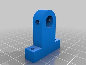 anycubic i3 mega y-axis rod bearing block threads 3d printer parts 3d print model - Mito3D