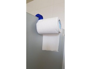 toilet paper extender wall 19mm 3d printing 3d print model - Mito3D
