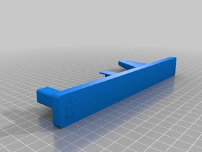 airplane tail business card holder office 3d print model - Mito3D