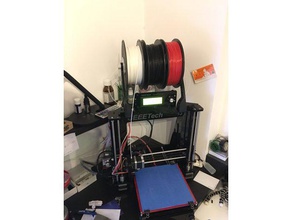 akıllı kuyruk tutucu 3d yazıcı aksesuarlar filament biriktirme geeetech i3 pro 3d print model - Mito3D
