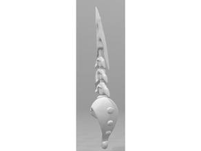 deniz avcı aatrox kılıç sahne cosplay oyun Lig efsaneler riot 3d print model - Mito3D