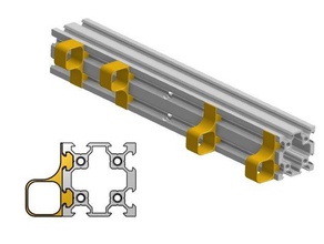 Kabel Halter 4040 aluprofiles 3d Drucker Teile 3d-Drucker Kabel-management creality diy ender 3 3d print model - Mito3D