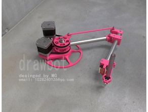 drawbot robotics arduino arm robot axidraw marlin scara 3d print model - Mito3D