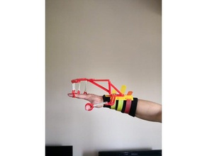 lzh finger trainerstroke cerebral hemiplegia hand exercised appliance other 3d print model - Mito3D