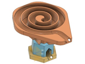 kugelbahn erweiterung gravitrax kompatibel mechanisch ist - Spielzeug Marmor Kugelbahn 3d print model - Mito3D