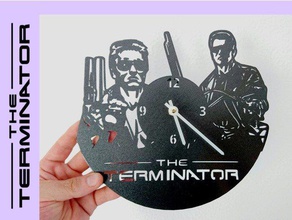reloj de terminator arte 3d print model - Mito3D