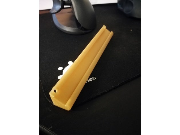 ledstrip açısı sahibi diy açı tutucu led ışık mount açtı şerit 3D print model - Mito3D