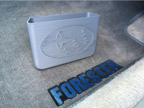 subaru forester sg door pocket bins storage automotive 3d print model - Mito3D
