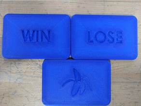 win-lose-banana carrying case games bottop card game cards win lose banana winlosebanana 3d print model - Mito3D