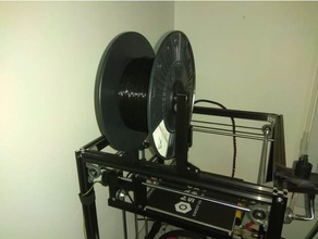 tronxy x5 spool titular de apoio bobine 3d a impressora partes montagem 3d print model - Mito3D