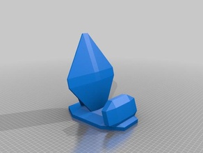 low-ish poly phone stand other accessories stuff 3d print model - Mito3D