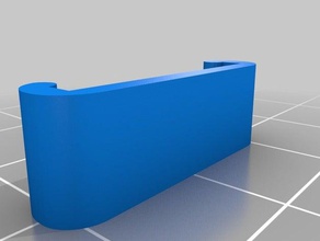 suporte de tira led perfil organização alumínio 3d print model - Mito3D