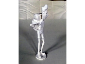 boy backpack sculptures art atze berlin collectable comic 3d print model - Mito3D