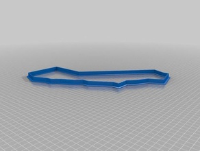 california cookie cutter food drink 3d print model - Mito3D