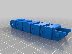 il mio personalizzato trascinare la catena di monti fai da te 3d print model - Mito3D