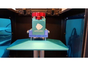 anycubic de fótons fácil niveladora 3d a impressora partes placa nível eixo 3d print model - Mito3D