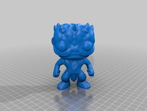 bobblehead sosia di epic signore dei sith sculture funko pop 3d print model - Mito3D
