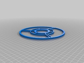 spacespool léger masterspool 3d de l'impression 1kg support bobine filament 3d print model - Mito3D
