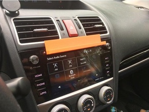 iphone 7 otterbox cd de montage 3d l'impression voiture crosstrek subaru 3d print model - Mito3D