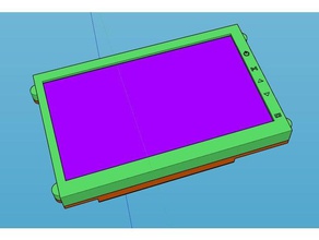 caso baratos de 7 polegadas monitor kit banggood eletrônica 3d print model - Mito3D