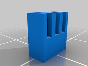 conector de 3 pines ventilador del 3d la impresora partes 3d print model - Mito3D