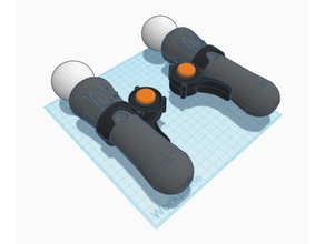 psmove thumb stick mod driver4vr gadgets 3d print model - Mito3D