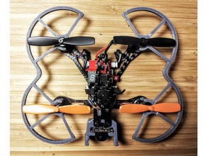snap-pervane korumaları qx95 eachine rc araç drone gerçek koruma 3d print model - Mito3D