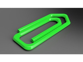 paperclip office autodesk fusion 360 diy fusion360 madewithfusion360 paperclips 3d print model - Mito3D