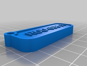 ruu-696-a chaveiros personalizado 3d print model - Mito3D