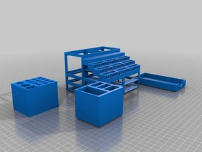 desk tool organizer 3d printing 3d print model - Mito3D