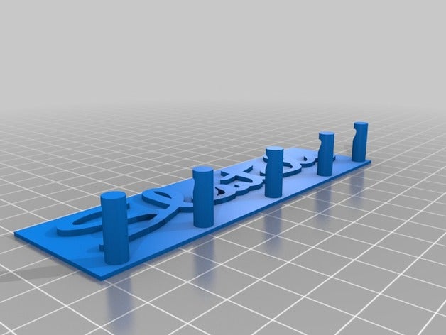 sleutelhanger organization key keys sleutelrek 3D print model - Mito3D