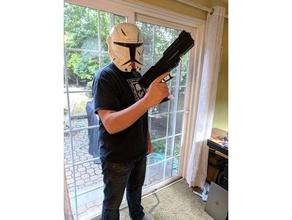 star wars republic commando dc-15s pistola bláster props clon clone trooper 3d print model - Mito3D