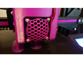 40mm ventilateur grill trypophobia 3d de l'imprimante accessoires capot du grille 3d print model - Mito3D