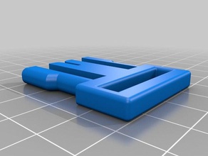 mochila bloqueio fe wolfskin 3d impressão livre substituição 3d print model - Mito3D