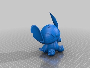 stich 3d impressão 3d print model - Mito3D