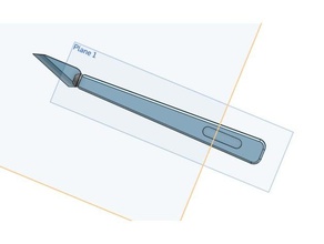 scalpel art outils 3d print model - Mito3D