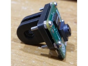 picam gopro mount openscad Kamera 3d print model - Mito3D