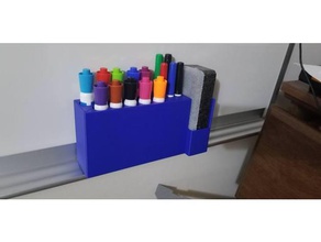 dry erase marker eraser holder containers 3d print model - Mito3D