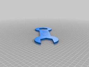 43mm wrench tools customized 3d print model - Mito3D