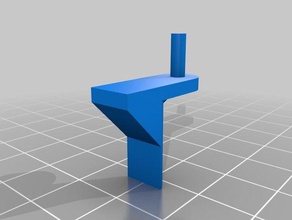 ikea estantería pin de apoyo hogar 3d print model - Mito3D