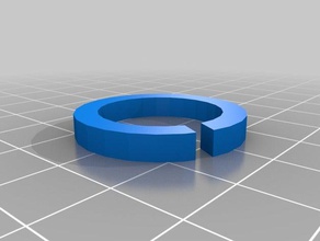 wheel nut plastic ring hub holder support honda other 3d print model - Mito3D