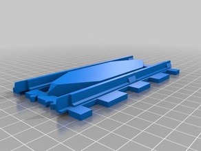lego straight track re-railer toy game accessories 3d print model - Mito3D